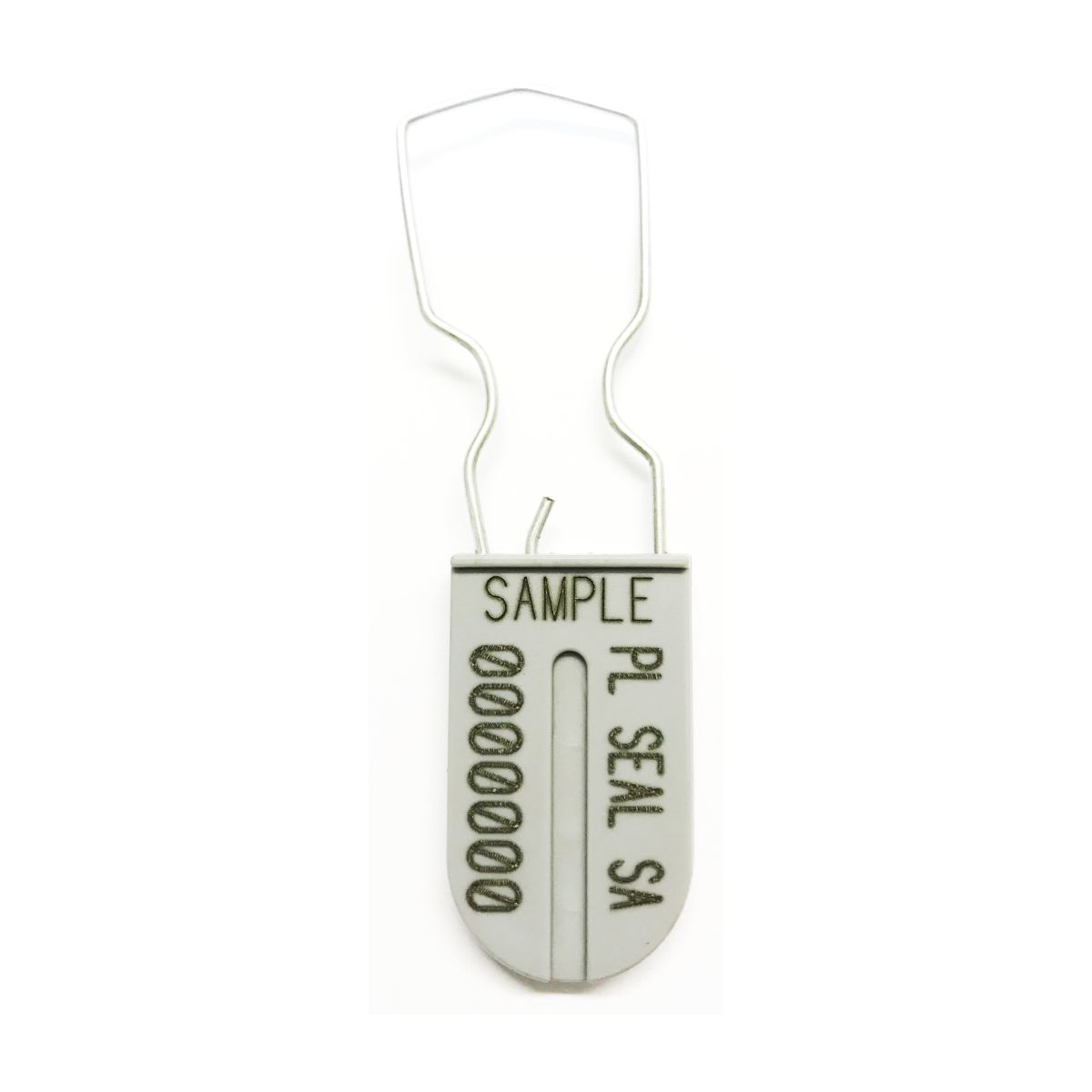 Padlock Security Seals, Scored Wire, Grey, 1000's